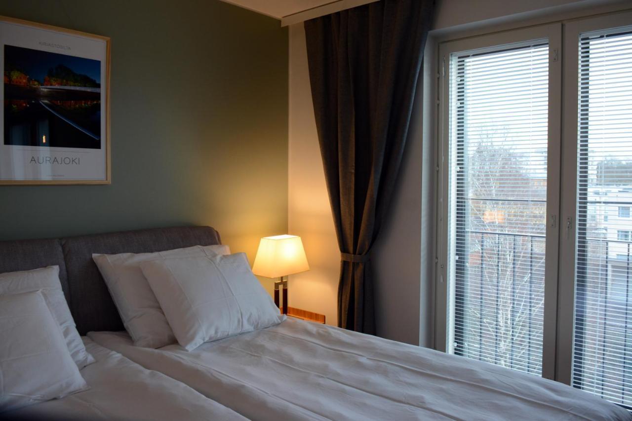Riverside Lux With 2 Bedrooms, Car Park Garage And Sauna Turku Exteriér fotografie