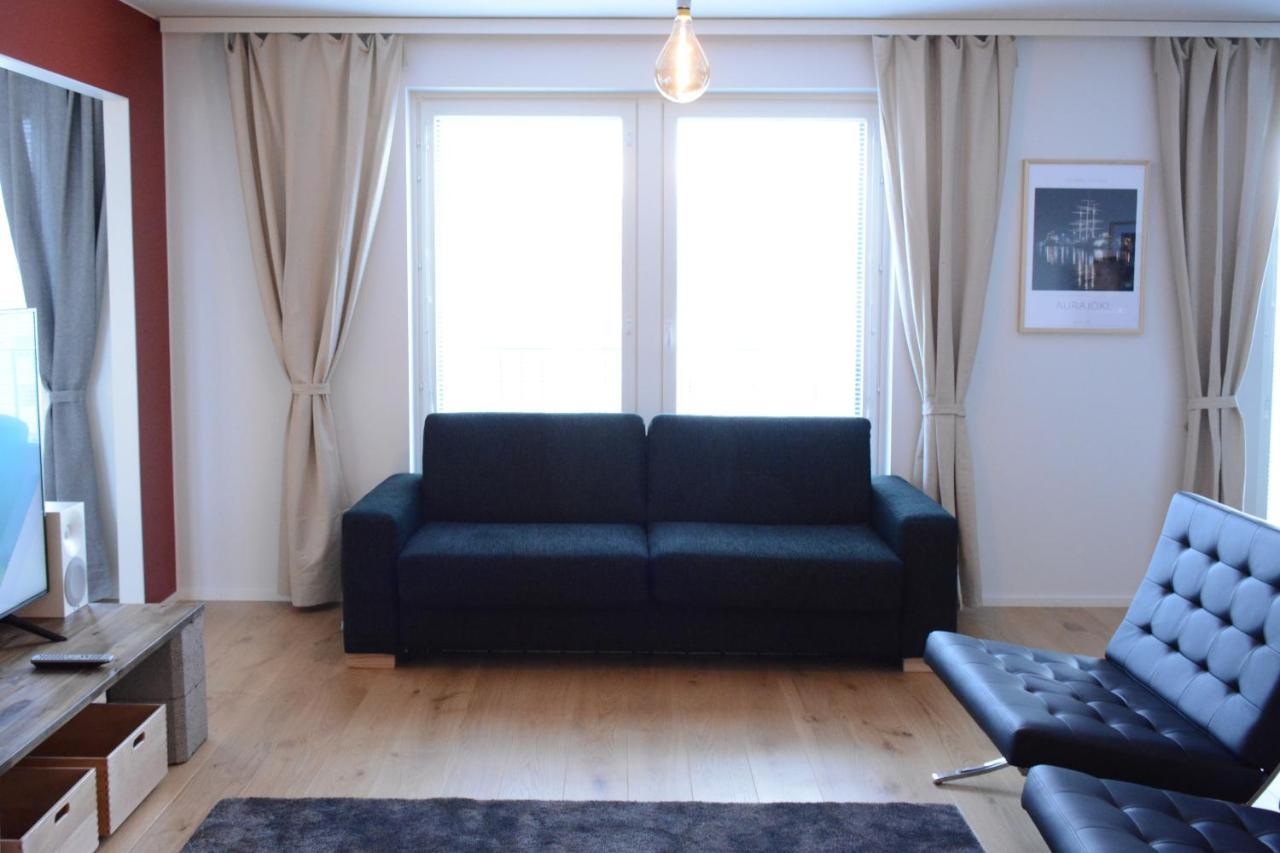 Riverside Lux With 2 Bedrooms, Car Park Garage And Sauna Turku Exteriér fotografie