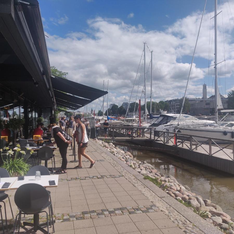 Riverside Lux With 2 Bedrooms, Car Park Garage And Sauna Turku Exteriér fotografie